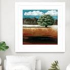 25 juin 2015 by Marie Claprood on GIANT ART - blue trees