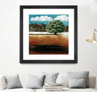 25 juin 2015 by Marie Claprood on GIANT ART - blue trees