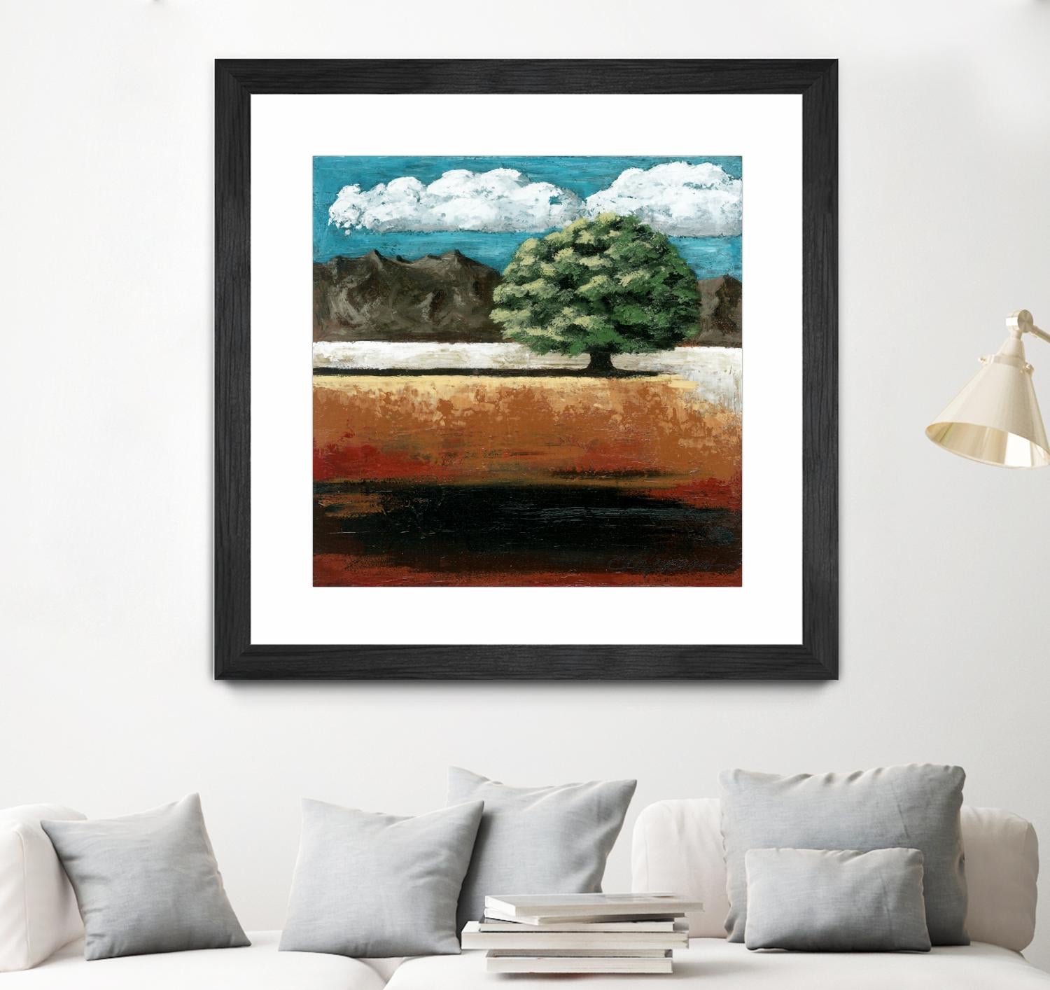 25 juin 2015 by Marie Claprood on GIANT ART - blue trees