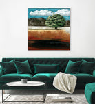 25 juin 2015 by Marie Claprood on GIANT ART - blue trees