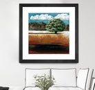 25 juin 2015 by Marie Claprood on GIANT ART - blue trees