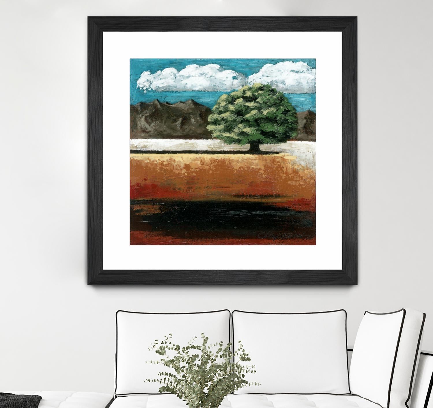 25 juin 2015 by Marie Claprood on GIANT ART - blue trees