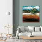 25 juin 2015 by Marie Claprood on GIANT ART - orange landscape tree