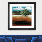 25 juin 2015 by Marie Claprood on GIANT ART - blue trees