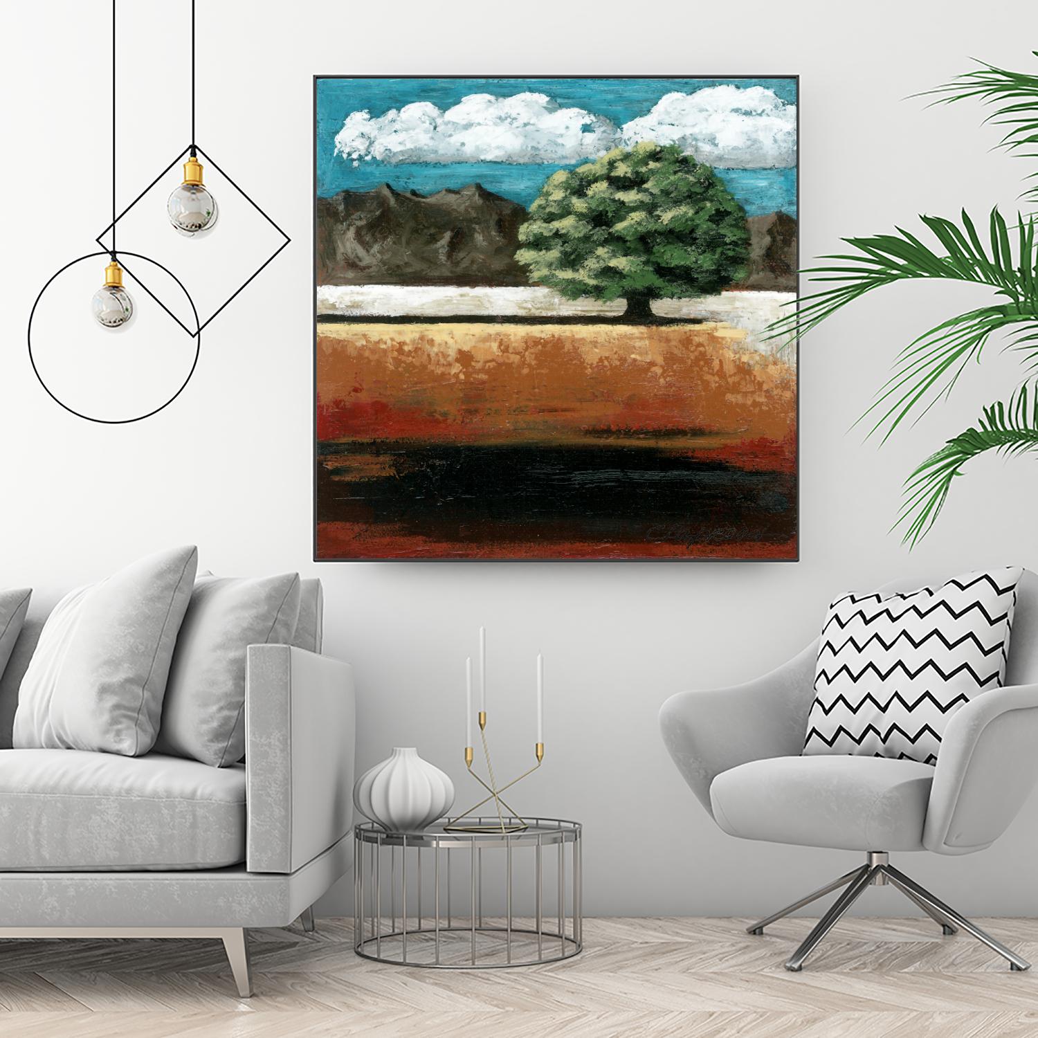 25 juin 2015 by Marie Claprood on GIANT ART - blue trees