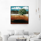 25 juin 2015 by Marie Claprood on GIANT ART - blue trees