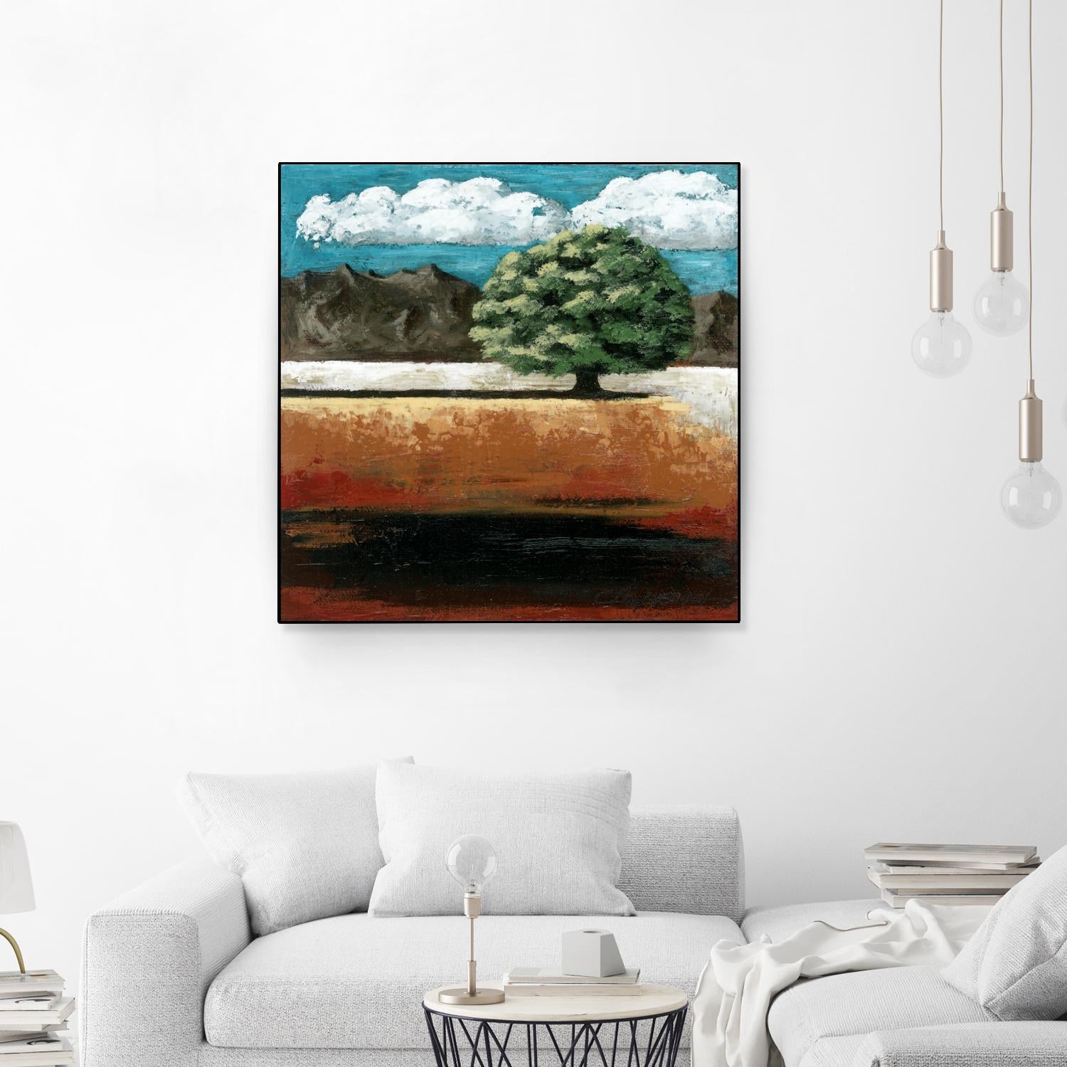 25 juin 2015 by Marie Claprood on GIANT ART - blue trees