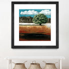 25 juin 2015 by Marie Claprood on GIANT ART - blue trees