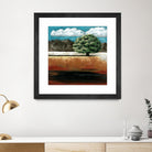 25 juin 2015 by Marie Claprood on GIANT ART - blue trees