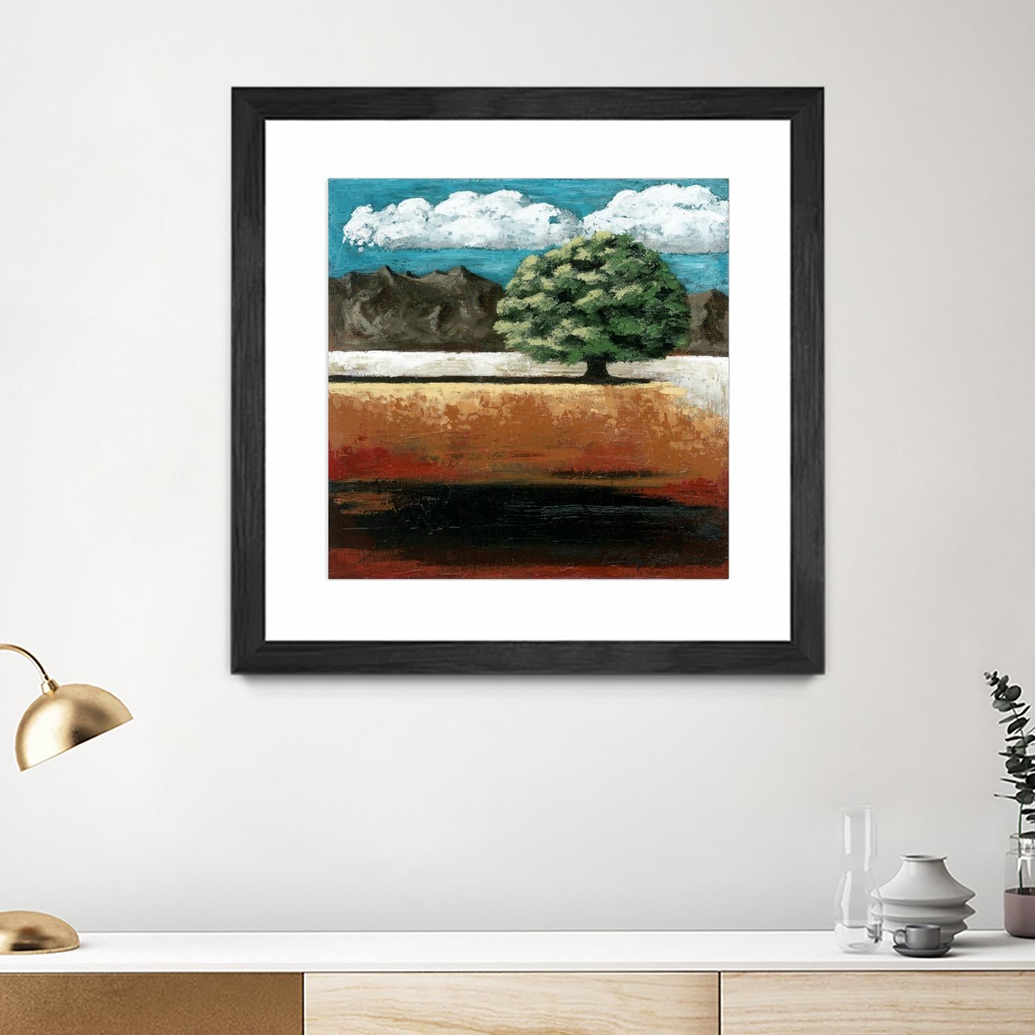 25 juin 2015 by Marie Claprood on GIANT ART - blue trees