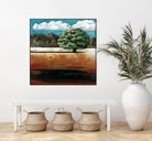 25 juin 2015 by Marie Claprood on GIANT ART - blue trees