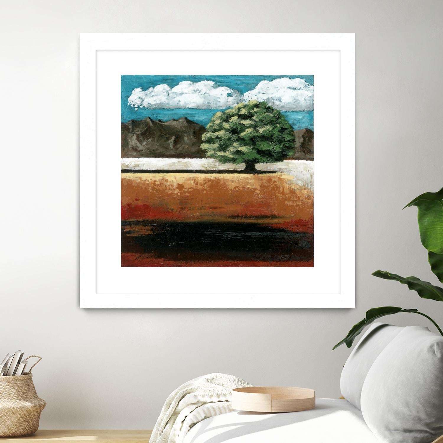 25 juin 2015 by Marie Claprood on GIANT ART - blue trees