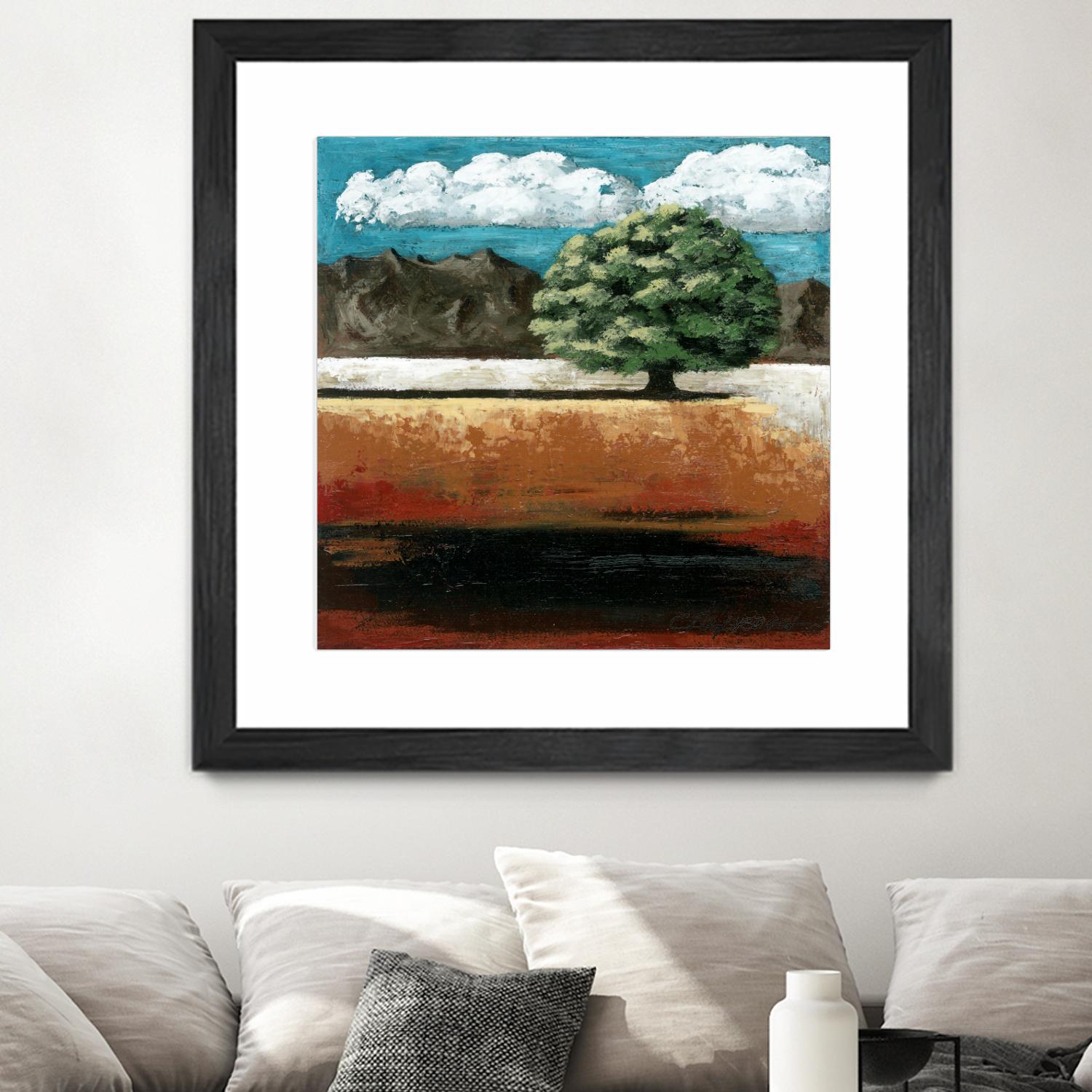 25 juin 2015 by Marie Claprood on GIANT ART - blue trees