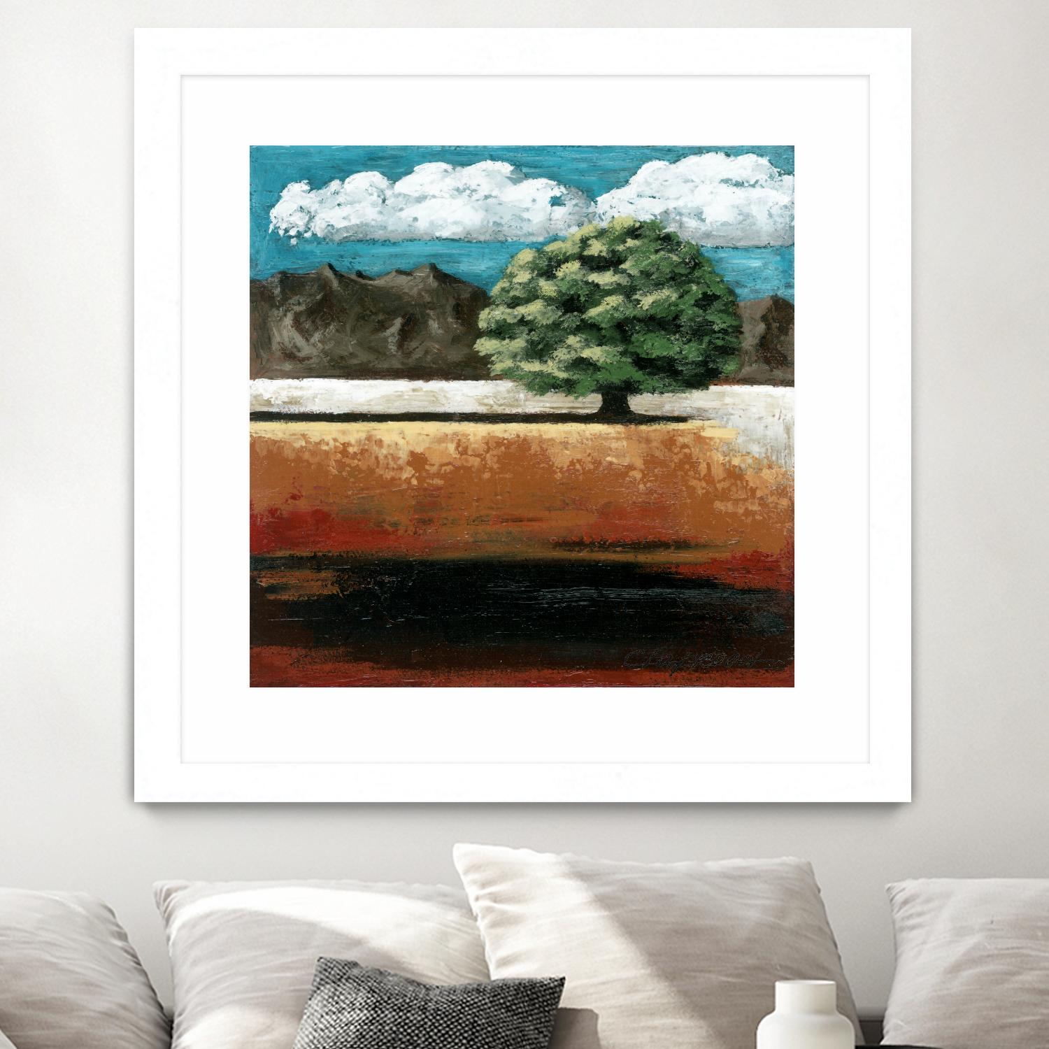 25 juin 2015 by Marie Claprood on GIANT ART - blue trees