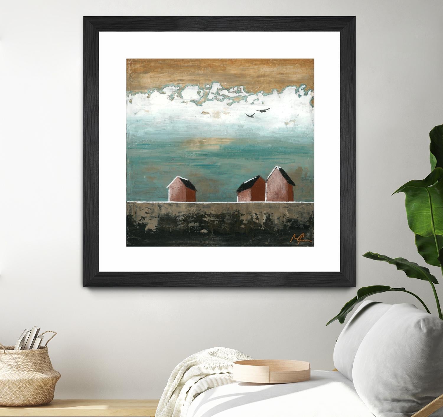 Plaine espace by Marie Claprood on GIANT ART - white landscape