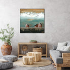 Plaine espace by Marie Claprood on GIANT ART - white landscape