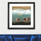 Plaine espace by Marie Claprood on GIANT ART - white landscape