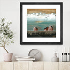 Plaine espace by Marie Claprood on GIANT ART - white landscape