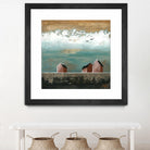 Plaine espace by Marie Claprood on GIANT ART - white landscape