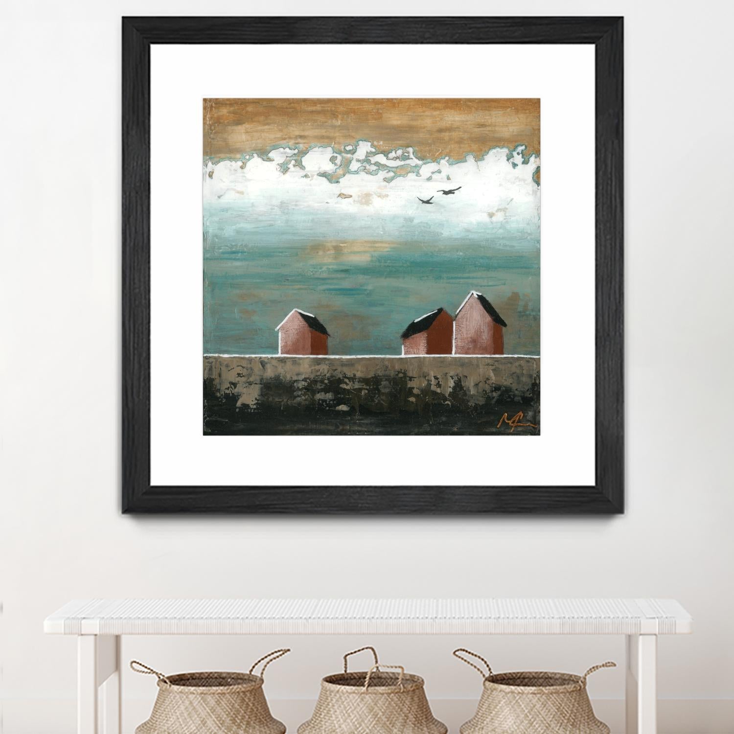 Plaine espace by Marie Claprood on GIANT ART - white landscape