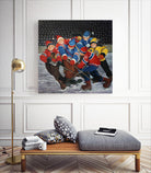 Un rêve by Nicole Laporte on GIANT ART - red figurative glace