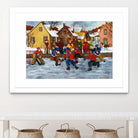 On compte sur toi #5 by Nicole Laporte on GIANT ART - red figurative glace