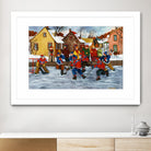 On compte sur toi #5 by Nicole Laporte on GIANT ART - red figurative glace