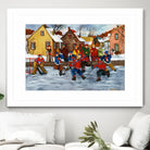 On compte sur toi #5 by Nicole Laporte on GIANT ART - red figurative glace