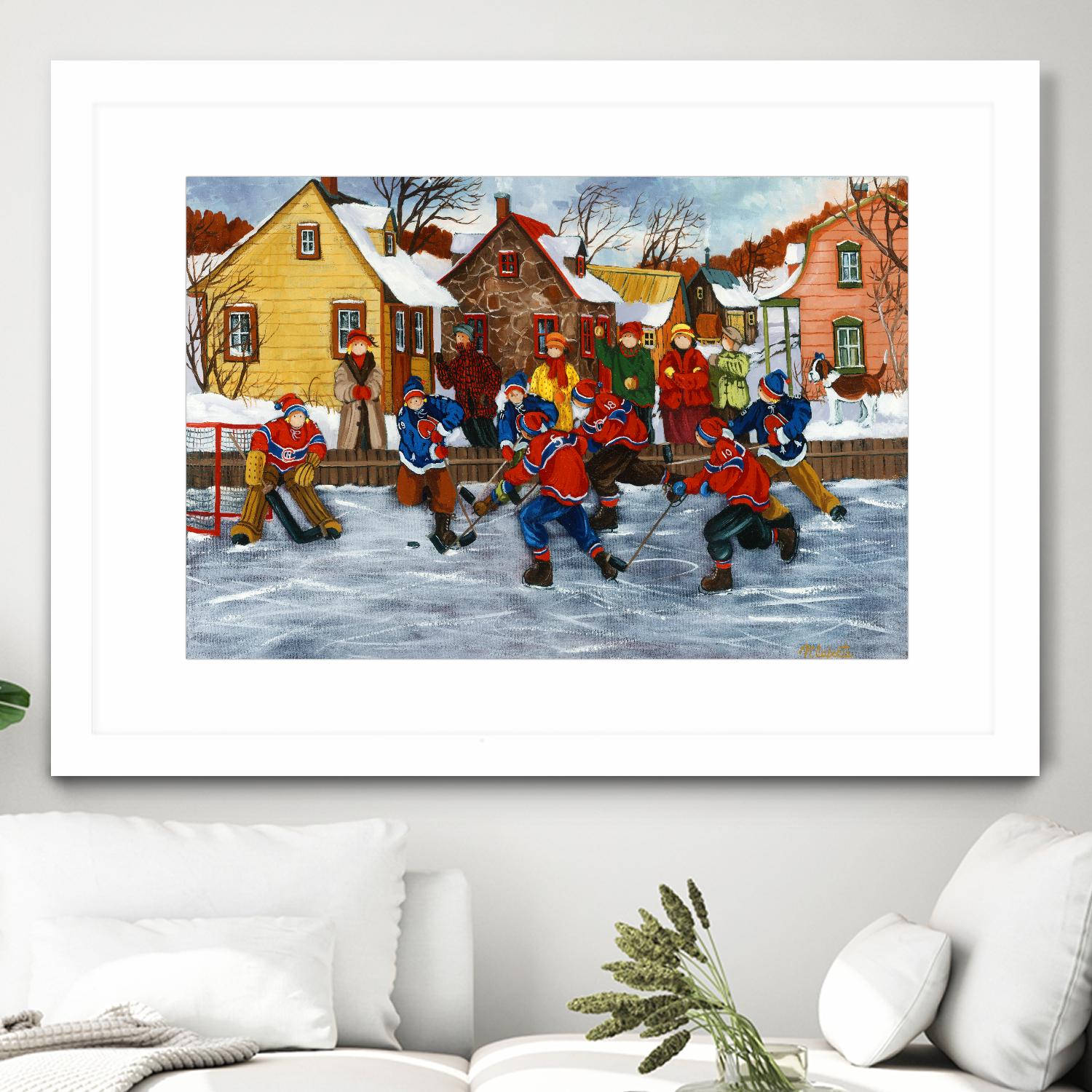 On compte sur toi #5 by Nicole Laporte on GIANT ART - red figurative glace