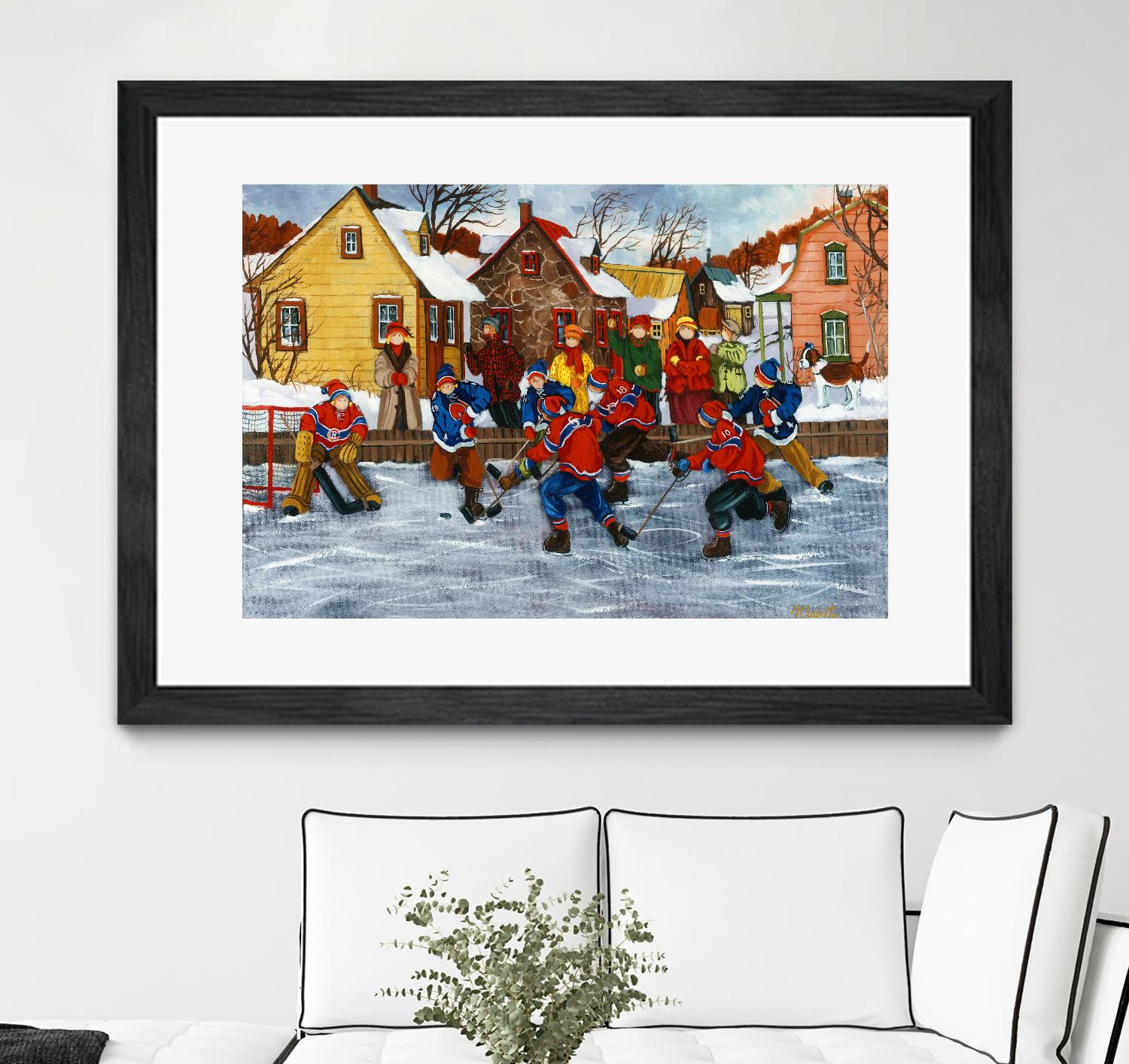 On compte sur toi #5 by Nicole Laporte on GIANT ART - red figurative glace