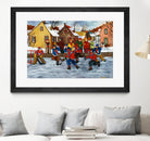 On compte sur toi #5 by Nicole Laporte on GIANT ART - red figurative glace