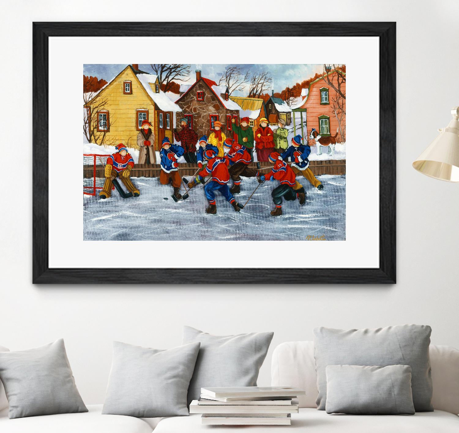 On compte sur toi #5 by Nicole Laporte on GIANT ART - red figurative glace