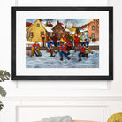 On compte sur toi #5 by Nicole Laporte on GIANT ART - red figurative glace