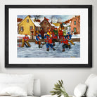 On compte sur toi #5 by Nicole Laporte on GIANT ART - red figurative glace