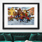 On compte sur toi #5 by Nicole Laporte on GIANT ART - red figurative glace