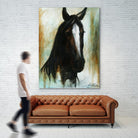 Little Dark Angel by Marie Andrée Leblond on GIANT ART - beige animals