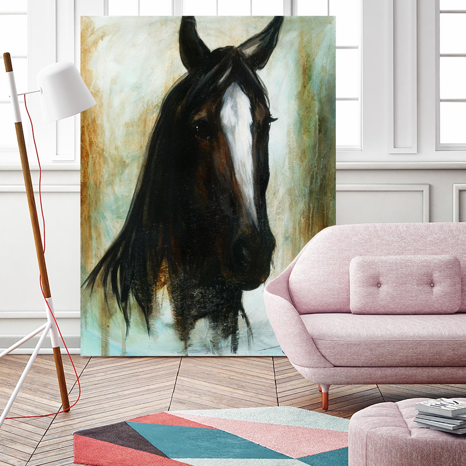 Little Dark Angel by Marie Andrée Leblond on GIANT ART - beige animals