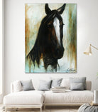 Little Dark Angel by Marie Andrée Leblond on GIANT ART - beige animals