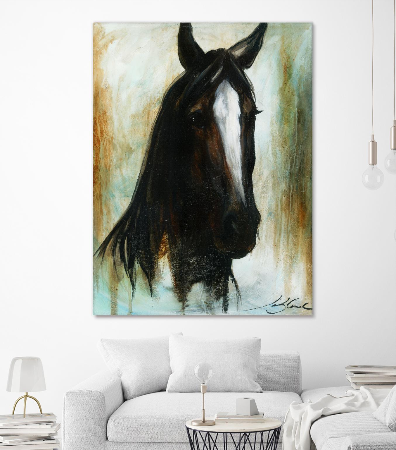 Little Dark Angel by Marie Andrée Leblond on GIANT ART - beige animals