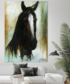 Little Dark Angel by Marie Andrée Leblond on GIANT ART - beige animals