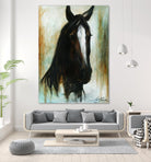 Little Dark Angel by Marie Andrée Leblond on GIANT ART - beige animals