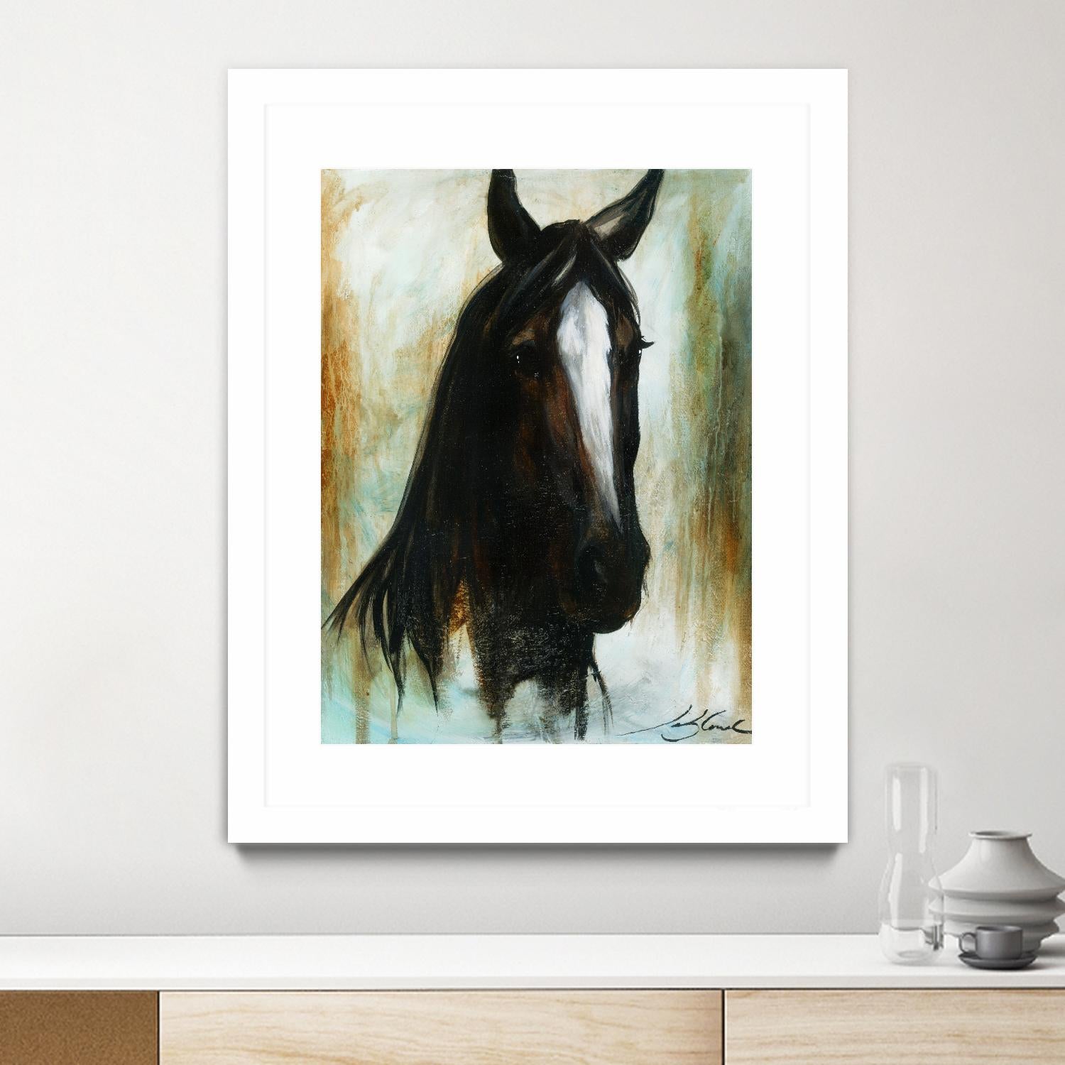 Little Dark Angel by Marie Andrée Leblond on GIANT ART - beige animals