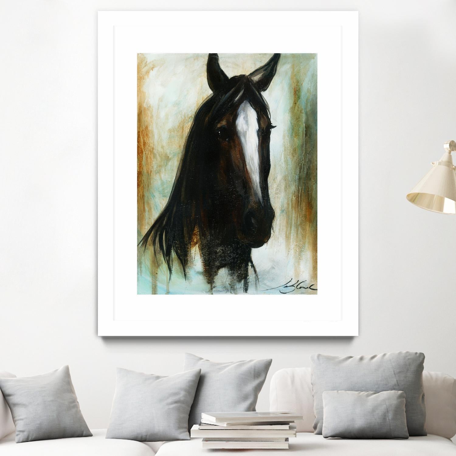 Little Dark Angel by Marie Andrée Leblond on GIANT ART - beige animals