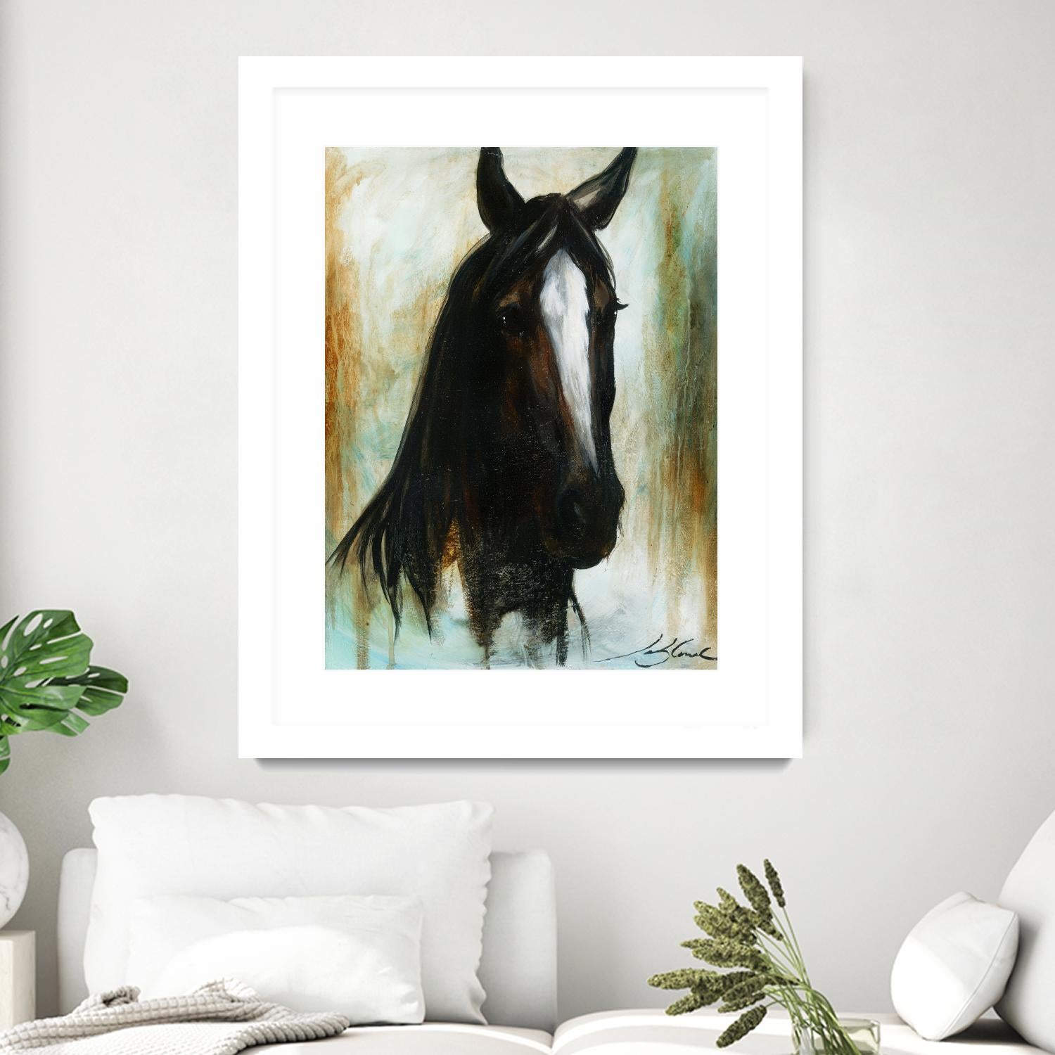 Little Dark Angel by Marie Andrée Leblond on GIANT ART - beige animals