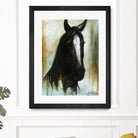 Little Dark Angel by Marie Andrée Leblond on GIANT ART - beige animals