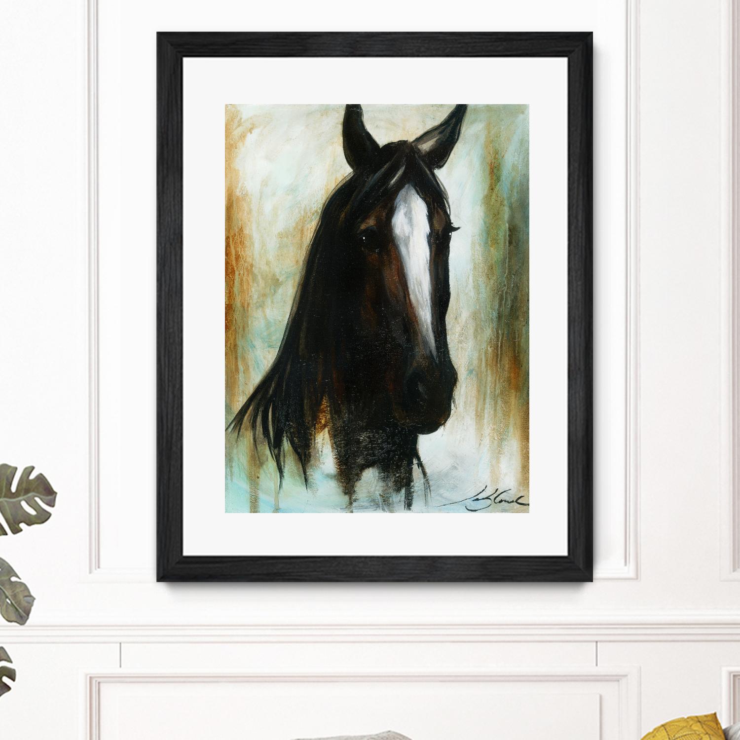 Little Dark Angel by Marie Andrée Leblond on GIANT ART - beige animals