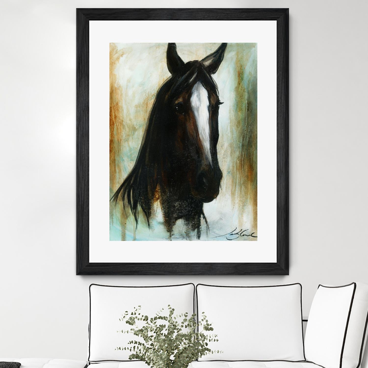 Little Dark Angel by Marie Andrée Leblond on GIANT ART - beige animals