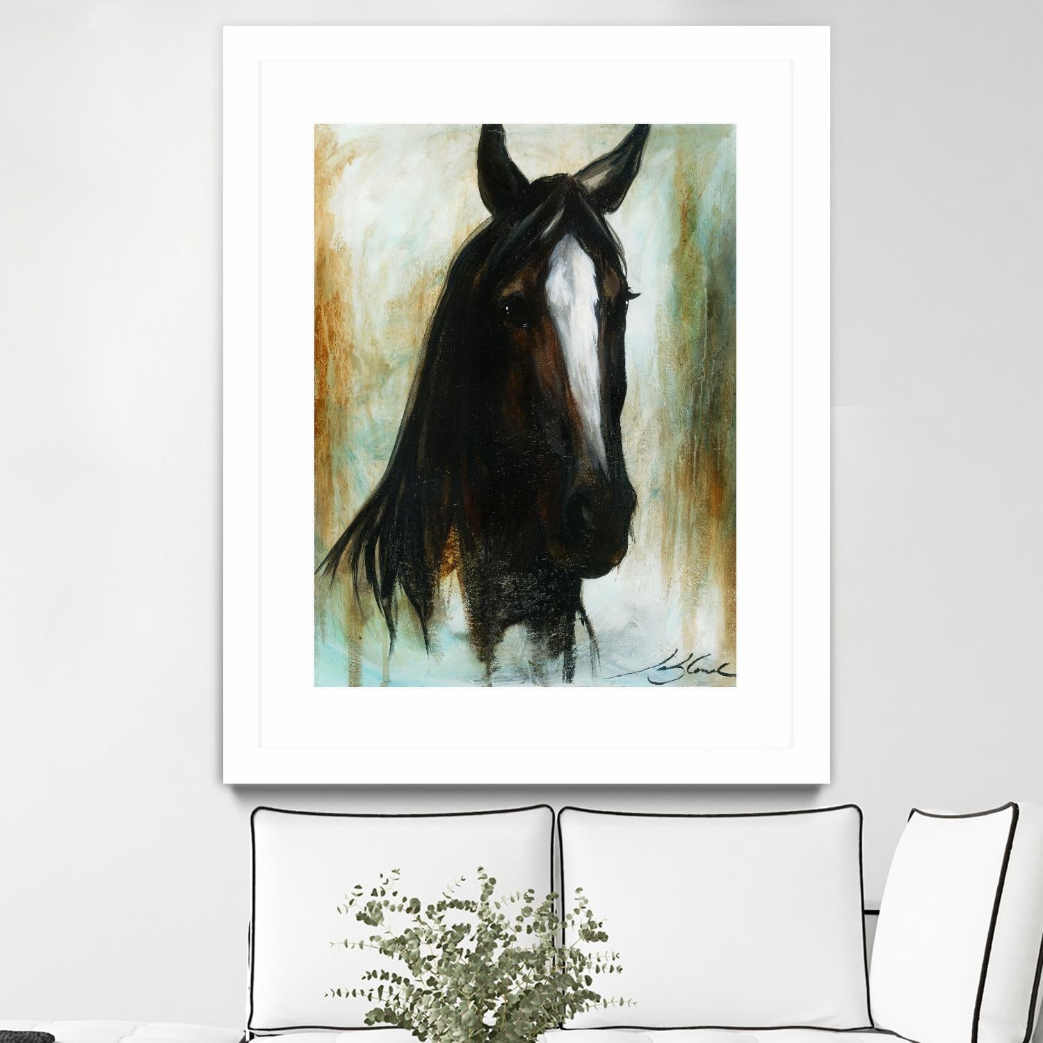 Little Dark Angel by Marie Andrée Leblond on GIANT ART - beige animals