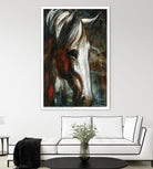 Little White Angel by Marie Andrée Leblond on GIANT ART - red animals