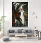 Little White Angel by Marie Andrée Leblond on GIANT ART - red animals